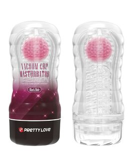 Pretty Love - Black Hole - Masturbator Cup - Met Rollende Bal Voor Extra Sensaties - Roze