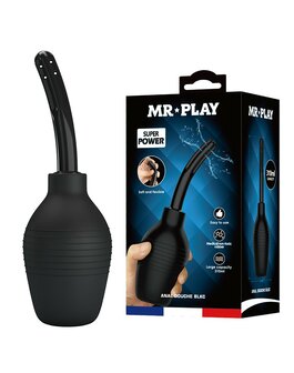 Mr. Play - Anaal Douche - Spray Nozzle - Zwart