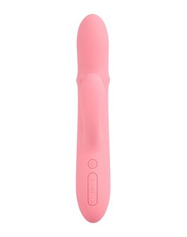 Svakom - Mora Neo - Interactieve Rabbit Vibrator met stotende kralen-ring - App Control - Roze