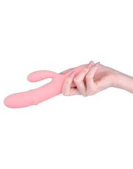 Svakom - Mora Neo - Interactieve Rabbit Vibrator met stotende kralen-ring - App Control - Roze