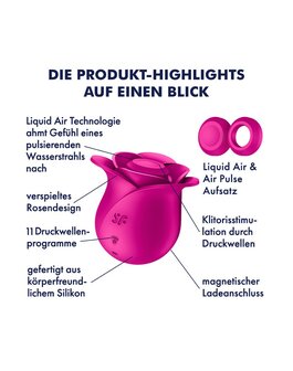 Satisfyer - Pro 2 Modern Blossom - Luchtdruk Vibrator - Roze