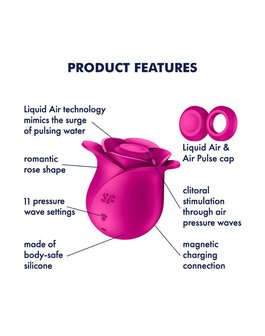 Satisfyer - Pro 2 Modern Blossom - Luchtdruk Vibrator - Roze