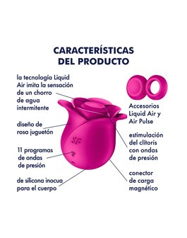 Satisfyer - Pro 2 Modern Blossom - Luchtdruk Vibrator - Roze