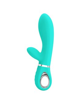 Pretty Love - Thomas - Rabbit Vibrator- Turquoise