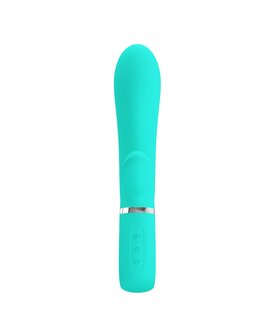 Pretty Love - Thomas - Rabbit Vibrator- Turquoise