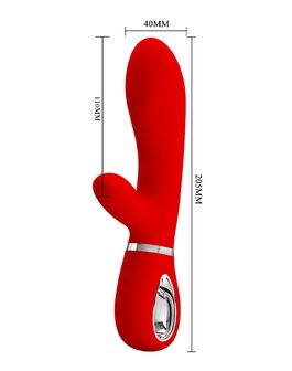 Pretty Love - Thomas - Rabbit Vibrator- Rood