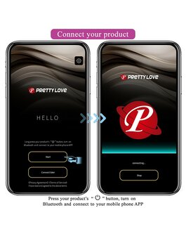 Pretty Love - Catalina - Draagbare Vibrator met App-bediening - Paars