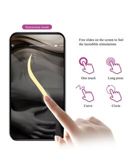 Pretty Love - Catalina - Draagbare Vibrator met App-bediening - Paars