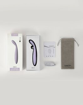 Svakom - Cici 2 - Verwarmende G-Spot Vibrator Met Flexibele Kop - Met App Control - Lila