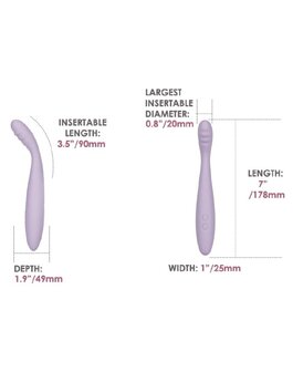 Svakom - Cici 2 - Verwarmende G-Spot Vibrator Met Flexibele Kop - Met App Control - Lila