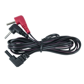 ElectraStim - Electrosex - Kabel met 90 Graden Plugs