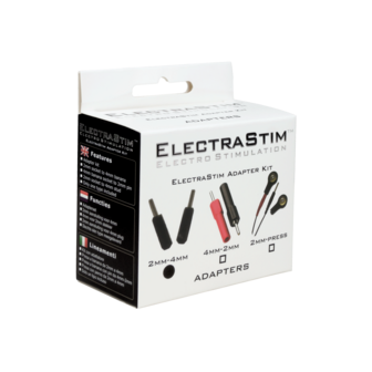 ElectraStim - Electrosex - Pin Converter Kit 2 mm naar 4 mm