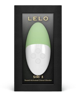 LELO - Siri 3 - Pulse Play Vibrator - Reageert op Geluid en Muziek - Lichtgroen