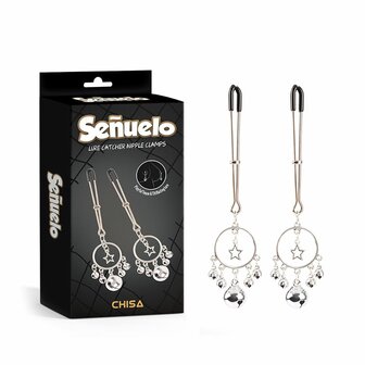 Se&ntilde;uelo - Lure Catcher - Tepelklemmen met Hangertjes en Belletjes