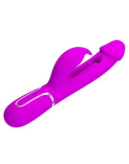 Pretty Love - Kampas - Rabbit Vibrator - Paars