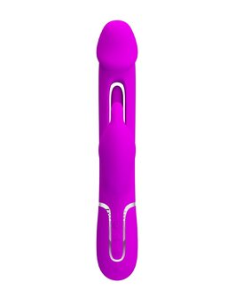 Pretty Love - Kampas - Rabbit Vibrator - Paars