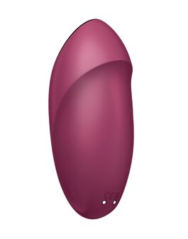 Satisfyer - Tap &amp; Climax 1 - Vibrerende Clitoris Vibrator met Tik/Tapping Functie - Paars