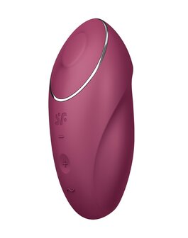 Satisfyer - Tap &amp; Climax 1 - Vibrerende Clitoris Vibrator met Tik/Tapping Functie - Paars