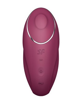 Satisfyer - Tap &amp; Climax 1 - Vibrerende Clitoris Vibrator met Tik/Tapping Functie - Paars