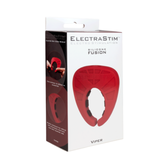 ElectraStim - Electrosex - Silicone Fusion Viper Cock Shield - E-stim Cockring