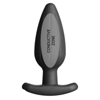 ElectraStim - Electrosex - Siliconen Noir Rocker Buttplug - Maat L