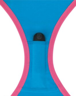 LoveToy - Getting me Wet - Bedrukt Vibrerend Sexy Slipje - Blauw