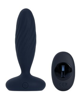 Svakom - Jordan - Stotende Anaal Vibrator - Met App Control - Marine Blauw