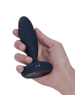 Svakom - Jordan - Stotende Anaal Vibrator - Met App Control - Marine Blauw