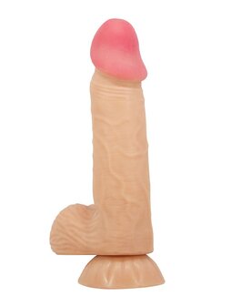 Pretty Love - Lisle - Sliding Skin Dildo -  20.6 x 4.4  cm - Lichte Huidskleur