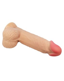 Pretty Love - Lisle - Sliding Skin Dildo -  20.6 x 4.4  cm - Lichte Huidskleur