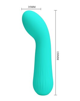 Pretty Love - Faun - Buigzame G-Spot Vibrator - Paars