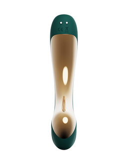 Zalo - Talis - G-Spot Pulsewave Vibrator met Zuigfunctie en Verwarmfunctie - Smaragd Groen