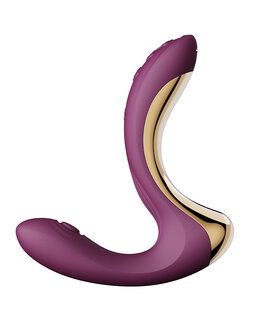 Zalo - Talis - G-Spot Pulsewave Vibrator met Zuigfunctie en Verwarmfunctie - Amethyst Paars