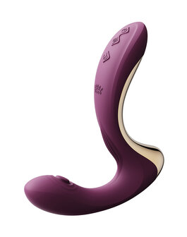 Zalo - Talis - G-Spot Pulsewave Vibrator met Zuigfunctie en Verwarmfunctie - Amethyst Paars