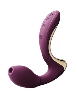 Zalo - Talis - G-Spot Pulsewave Vibrator met Zuigfunctie en Verwarmfunctie - Amethyst Paars