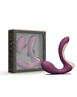 Zalo - Talis - G-Spot Pulsewave Vibrator met Zuigfunctie en Verwarmfunctie - Amethyst Paars