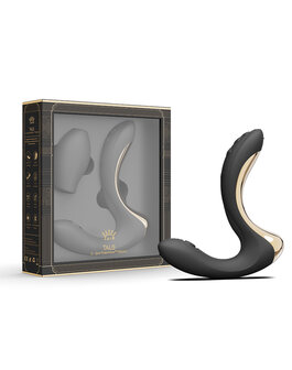 Zalo - Talis - G-Spot Pulsewave Vibrator met Zuigfunctie en Verwarmfunctie - Zwart