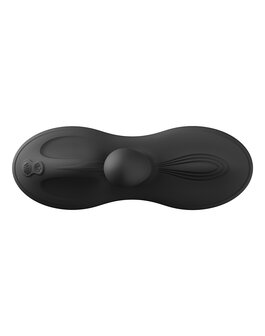 Zalo - Flora - Vibrator-kussen - Hands-free Vibrator - Met Warmtefunctie - Zwart