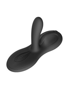 Zalo - Flora - Vibrator-kussen - Hands-free Vibrator - Met Warmtefunctie - Zwart