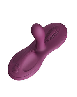 Zalo - Flora - Vibrator-kussen - Hands-free Vibrator - Met Warmtefunctie - Amethyst Paars