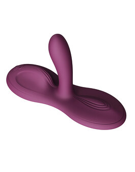 Zalo - Flora - Vibrator-kussen - Hands-free Vibrator - Met Warmtefunctie - Amethyst Paars