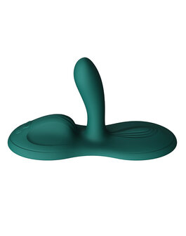 Zalo - Flora - Vibrator-kussen - Hands-free Vibrator - Met Warmtefunctie - Smaragd Groen