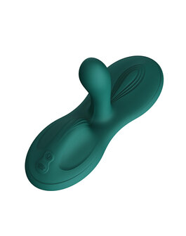 Zalo - Flora - Vibrator-kussen - Hands-free Vibrator - Met Warmtefunctie - Smaragd Groen