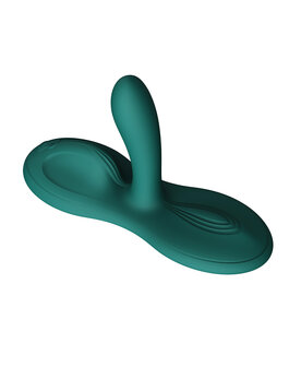 Zalo - Flora - Vibrator-kussen - Hands-free Vibrator - Met Warmtefunctie - Smaragd Groen