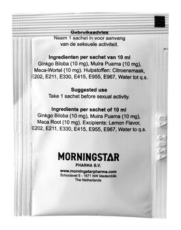 Morningstar - Devils Candy Oral Jelly Wet &#039;n Wild - Lustopwekker - 5 x 10 ml