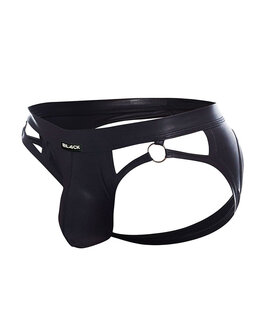 Cut4Men - Sexy Wetlook Jockstrap -  Dungeon - Zwart - Maat M