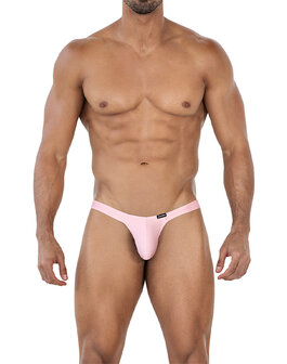 Cut4Men - Sexy Spandex Herenstring - Lichtroze - Maat M