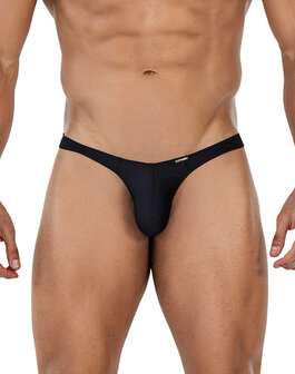 Cut4Men - Sexy Spandex Herenstring - Zwart - Maat XL