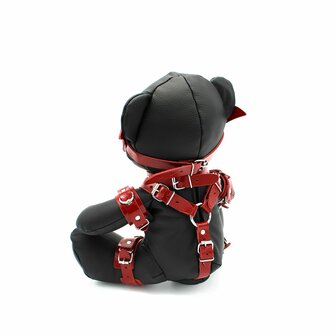 Kiotos Leather - EDDY de BDSM Teddybeer - Red Spankee - Leder