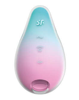 Satisfyer - Mermaid Vibes - Vibrerende Luchtdruk Vibrator - Mint/Roze